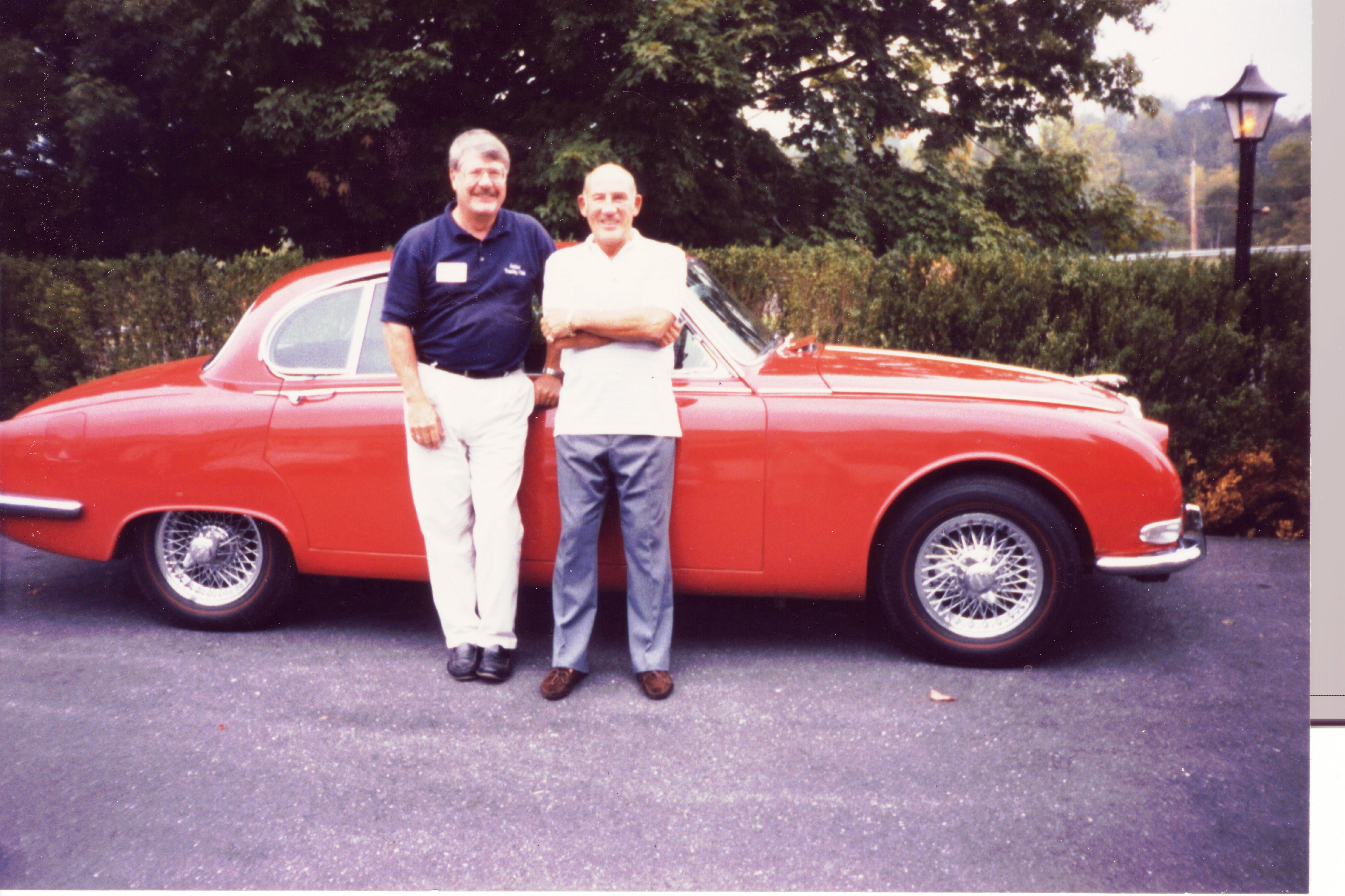 5 Stirling Moss and David after their   P1B79909DN drive.JPG