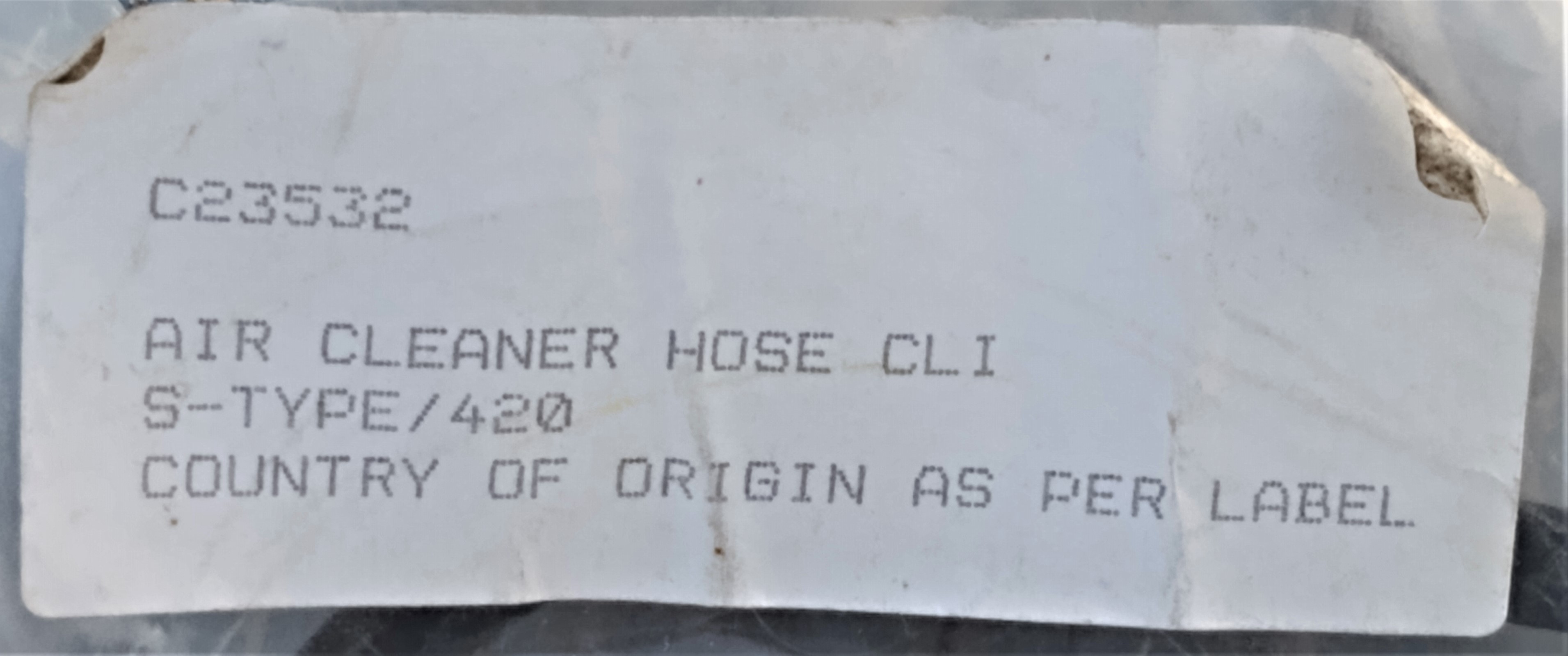 C.23532 Clip label