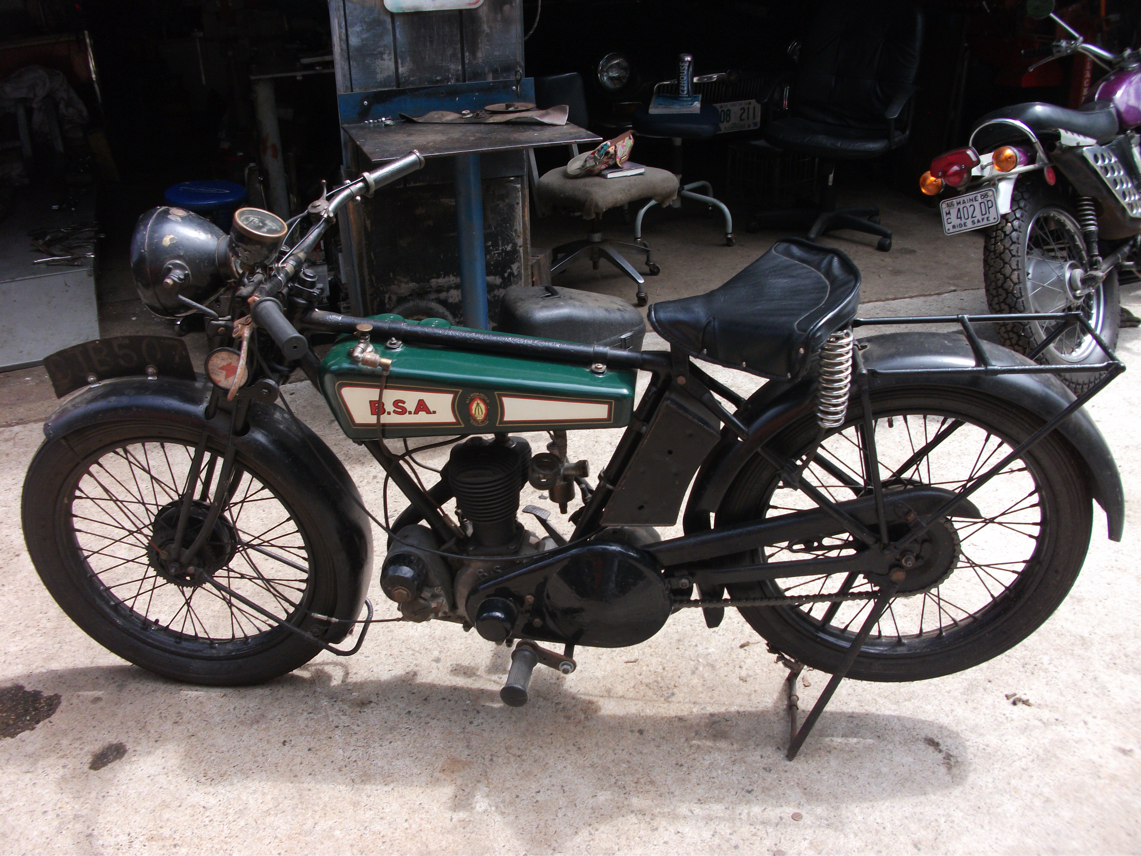 1928 BSA B28 Deluxe